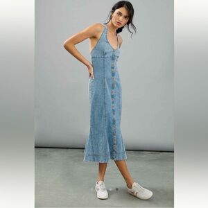 ✨ NWT! Gorgeous Anthropologie Maeve Denim Dress